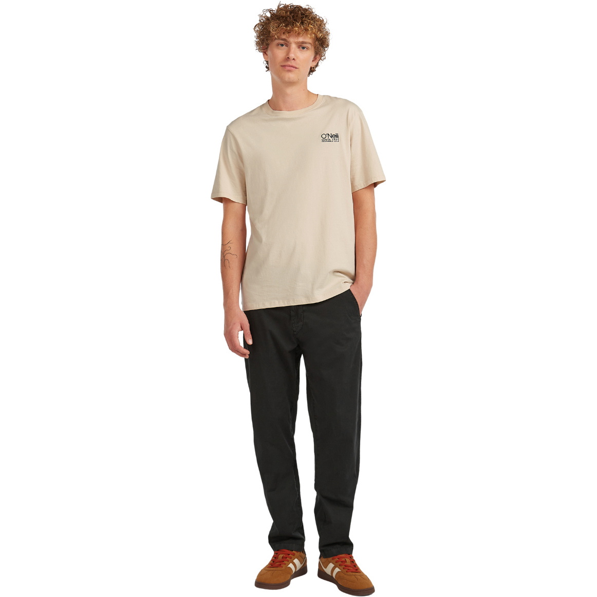 2025 O'Neill Heren Original Cali Logo T-Shirt 2850324 - Macaron